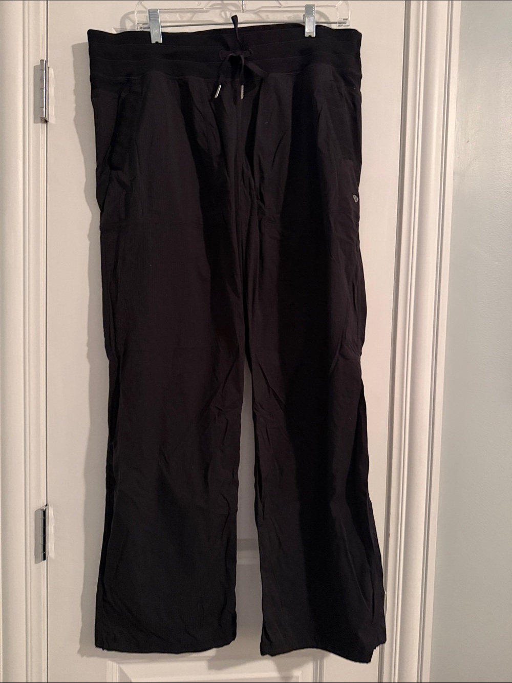 lululemon athletica Black dance studio Women's Pants with Drawstring Waist